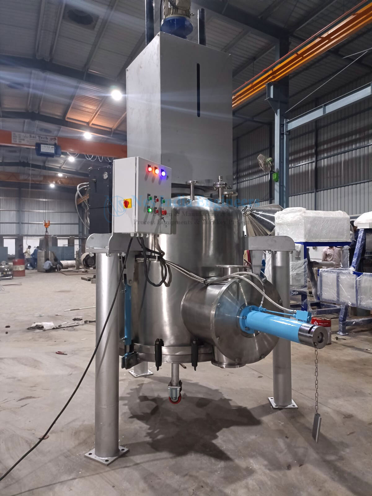 Agitated Nutsche Filter Manufacturers | NES India Engineers 