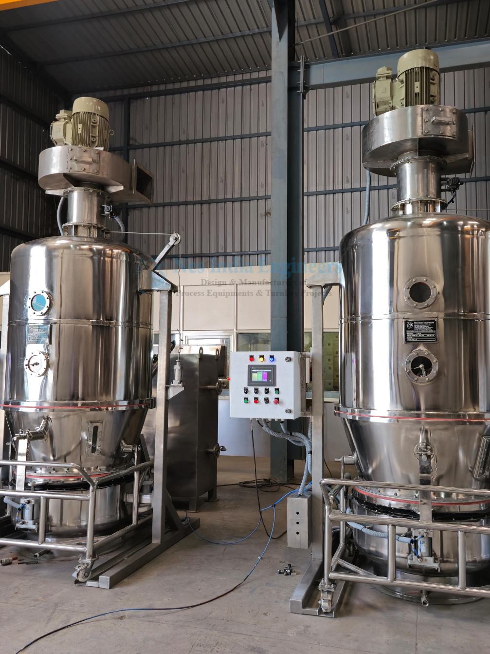 Fluid Bed Dryer Manufacturers | NES India Engineers 