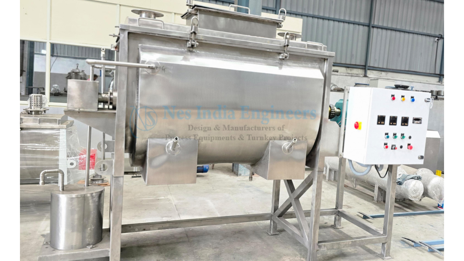 Ribbon Roaster Cum Dryer Manufacturers | NES India Engineers 